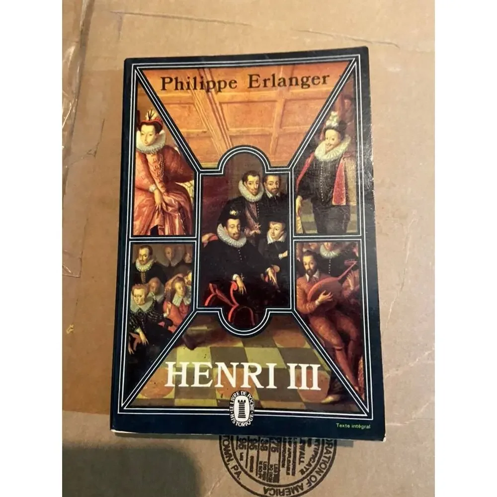 Henri 3 in french book